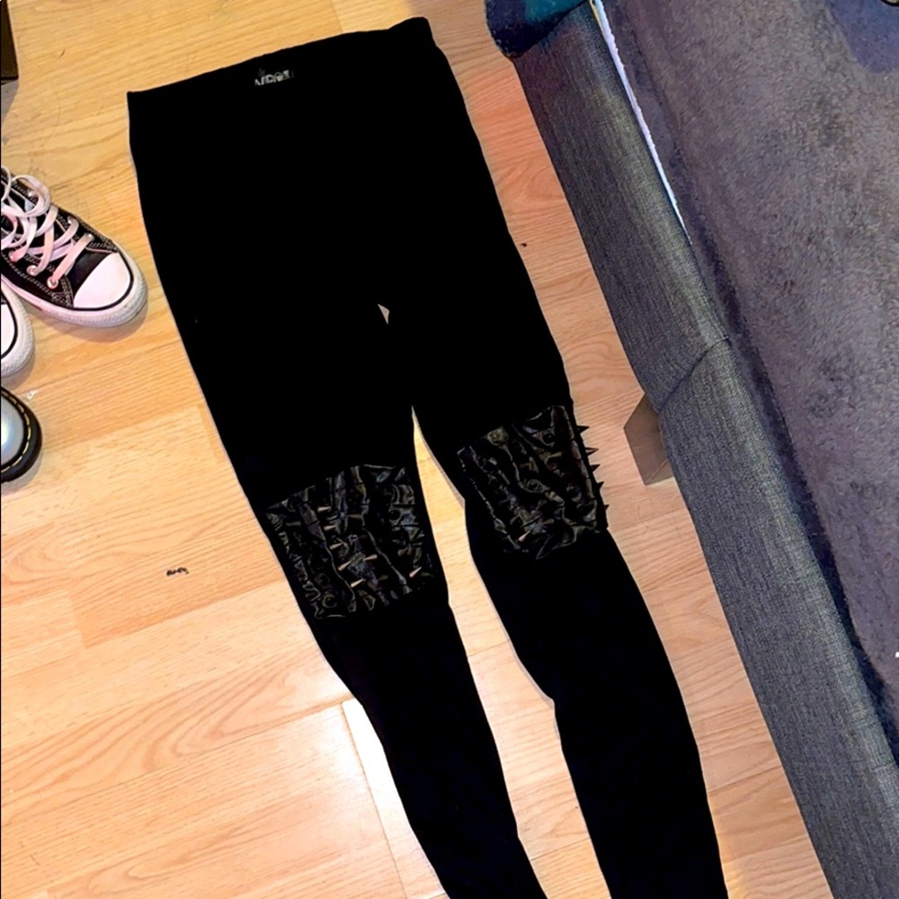 Dolls kill Spiked Leggings